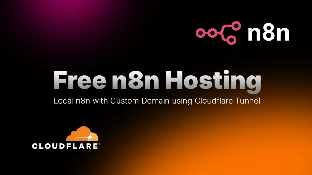 Local n8n on a Custom Domain Using Cloudflare Tunnel (Free & Secure) - Mosen.dev